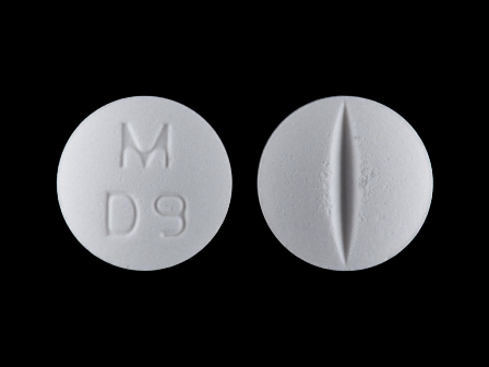M D9: (51079-957) Doxazosin (As Doxazosin Mesylate) 1 mg Oral Tablet by Mylan Institutional Inc.