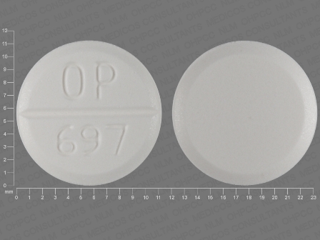 OP 697: (51285-697) Urecholine 5 mg Oral Tablet by Teva Women's Health, Inc.