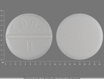 TARO 11: (51672-4005) Carbamazepine 200 mg Oral Tablet by Aidarex Pharmaceuticals LLC