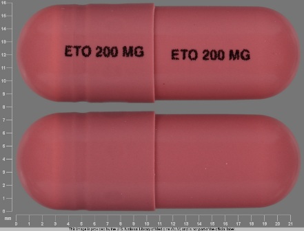 ETO 200 MG: (51672-4016) Etodolac 200 mg Oral Capsule by Taro Pharmaceuticals U.S.a., Inc.