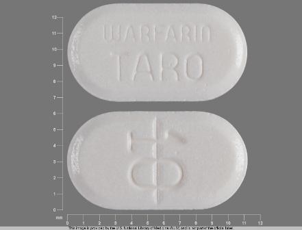 10 WARFARIN TARO: (51672-4035) Warfarin Sodium 10 mg Oral Tablet by Taro Pharmaceuticals U.S.a., Inc.