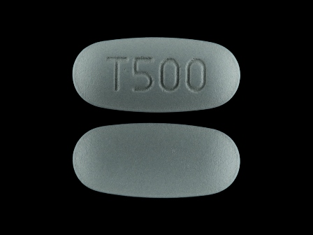 T500: (51672-4052) Etodolac 500 mg 24 Hr Extended Release Tablet by Taro Pharmaceuticals U.S.a., Inc.