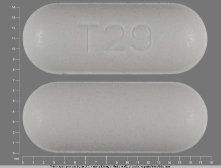 T29: (51672-4125) Carbamazepine 400 mg 12 Hr Extended Release Tablet by Taro Pharmaceuticals U.S.a., Inc.