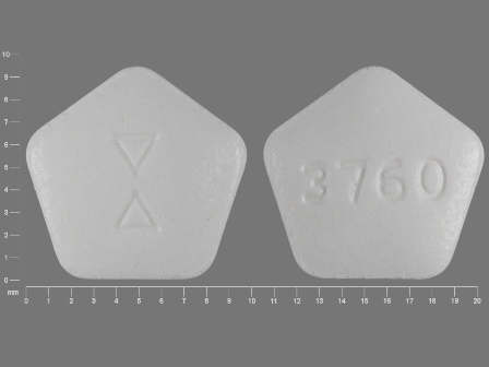 3760: (52125-321) Lisinopril 20 mg Oral Tablet by Remedyrepack Inc.