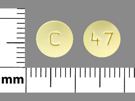 C 47: (52343-040) Olanzapine 7.5 mg Oral Tablet by Citron Pharma LLC
