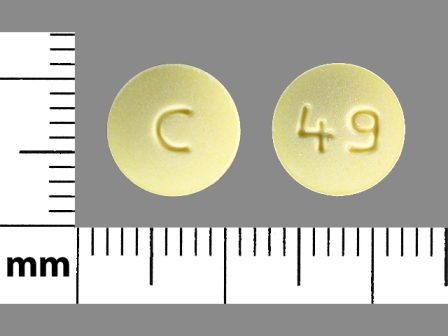 C 49: (52343-042) Olanzapine 15 mg Oral Tablet by Citron Pharma LLC