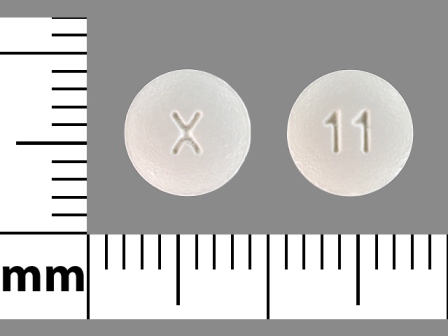 X 11: (52343-089) Donepezil Hydrochloride 5 mg Oral Tablet, Film Coated by Lucid Pharma LLC