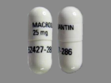 Macrodantin MACRODANTIN;25mg;52427;286