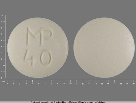 MP 40: (53489-144) Spironolactone and Hydrochlorothiazide Oral Tablet by American Health Packaging