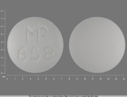 MP 658: (53489-216) Clonidine Hydrochloride 200 Mcg Oral Tablet by Remedyrepack Inc.