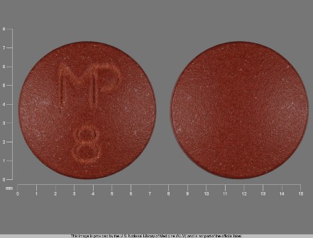 MP 8: (53489-331) Imipramine Hydrochloride 25 mg Oral Tablet by Mutual Pharmaceutical Company, Inc.