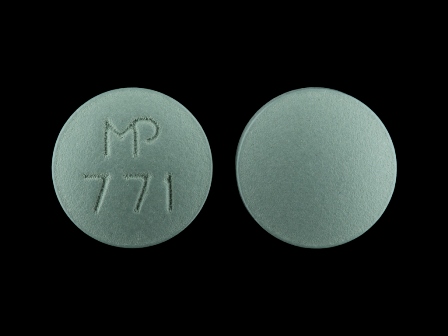 MP 771: (53489-368) Felodipine 2.5 mg 24 Hr Extended Release Tablet by Mutual Pharmaceutical Company, Inc.