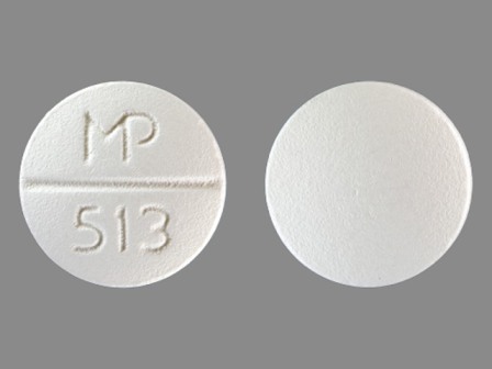 MP 513: (53489-553) Propafenone Hydrochloride 300 mg Oral Tablet by Mutual Pharmaceutical Co., Inc.
