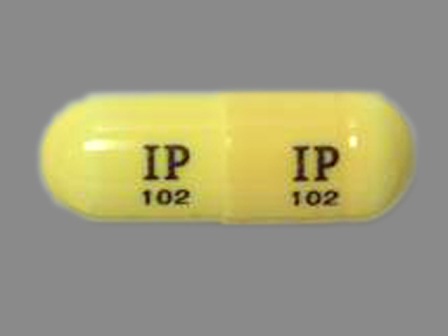 IP 102 yellow capsule