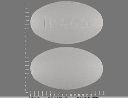 IP 465: (53746-465) Ibuprofen 600 mg Oral Tablet by Amneal Pharmaceuticals, LLC