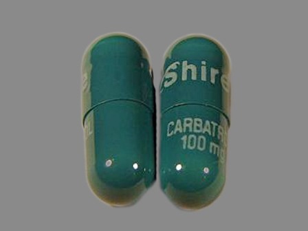 Carbatrol shire;CARBATROL;100;mg