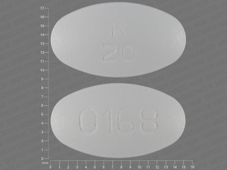 R20 0168: (55111-168) Olanzapine 20 mg Oral Tablet by Dr.reddy's Laboratories Ltd.