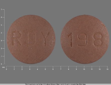 RDY 198: (55111-198) Simvastatin 10 mg Oral Tablet by Cardinal Health