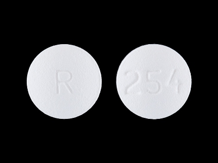 R 254: (55111-254) Carvedilol 12.5 mg Oral Tablet by Remedyrepack Inc.