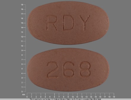 RDY 268: (55111-268) Simvastatin 80 mg Oral Tablet by Dr. Reddy's Laboratories Limited