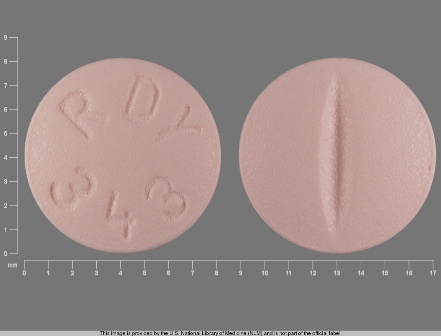 RDY 343: (55111-343) Citalopram 20 mg (As Citalopram Hydrobromide 24.99 mg) Oral Tablet by Medvantx, Inc.