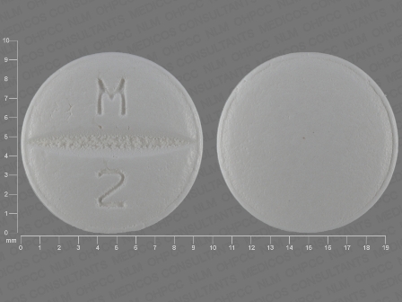M 2: (55111-467) Metoprolol Succinate 50 mg 24 Hr Extended Release Tablet by Major Pharmaceuticals