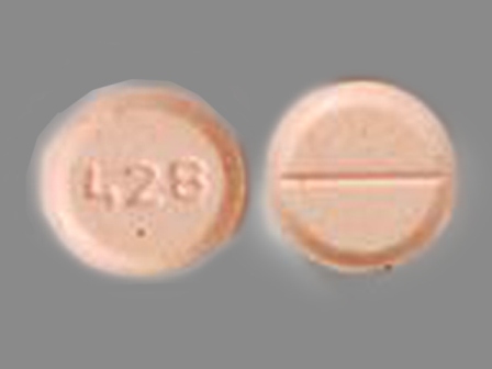428: (57664-428) Hctz 25 mg Oral Tablet by Caraco Pharmaceutical Laboratories, Ltd.