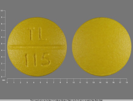 TL115: (59746-115) Prochlorperazine (As Prochlorperazine Maleate) 10 mg Oral Tablet by Jubilant Cadista Pharmaceuticals, Inc.