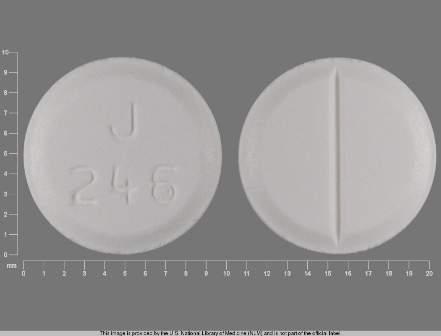 J 246: (59746-246) Lamotrigine 100 mg Oral Tablet by Jubilant Cadista Pharmaceuticals, Inc.