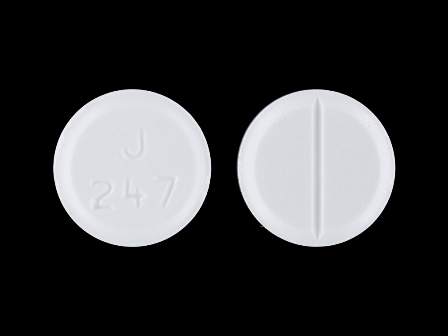 J 247: (59746-247) Lamotrigine 150 mg Oral Tablet by Jubilant Cadista Pharmaceuticals, Inc.
