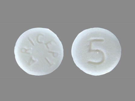 5 ARICEPT: (59762-0250) Donepezil Hydrochloride 5 mg Disintegrating Tablet by Udl Laboratories, Inc.