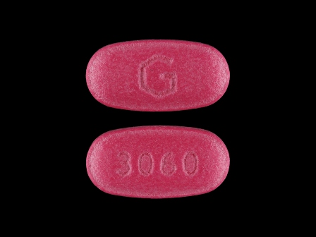 G 3060: (59762-3060) Azithromycin 250 mg Oral Tablet, Film Coated by Department of State Health Services, Pharmacy Branch