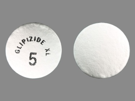 GLIPIZIDE XL 5: (59762-5032) Glipizide ER 5 mg 24 Hr Extended Release Tablet by Greenstone LLC