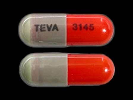 TEVA 3145: (60429-036) Cephalexin (As Cephalexin Monohydrate) 250 mg Oral Capsule by Golden State Medical Supply, Inc.