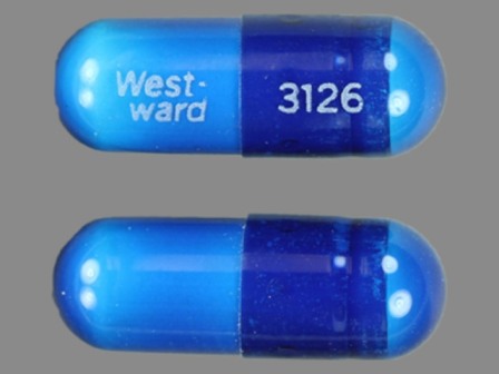 Westward 3126: (60429-155) Dicyclomine Hydrochloride 10 mg Oral Capsule by Golden State Medical Supply, Inc.