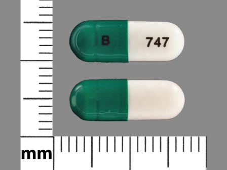 B 747: (60429-165) Duloxetine 30 mg Oral Capsule, Delayed Release Pellets by Tya Pharmaceuticals