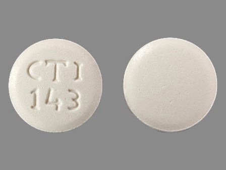 793  OR CTI 143: (60429-250) Lovastatin 40 mg Oral Tablet by Golden State Medical Supply, Inc.