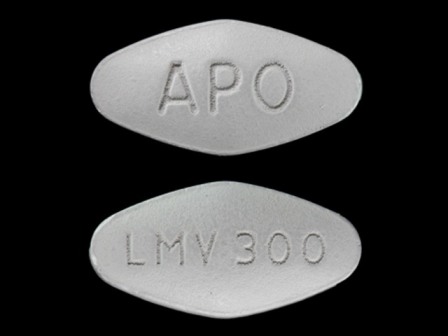 APO LMV 300: (60429-354) 3tc 300 mg Oral Tablet by Apotex Corp.
