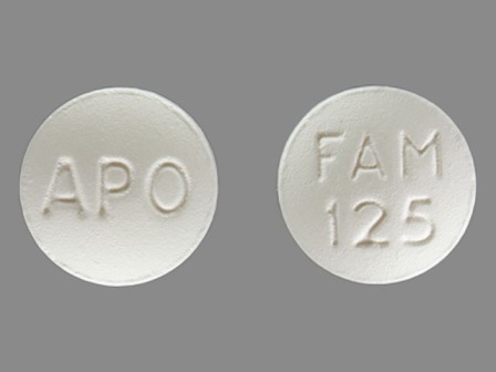 APO FAM 125: (60429-359) Famciclovir 125 mg Oral Tablet by Golden State Medical Supply, Inc.