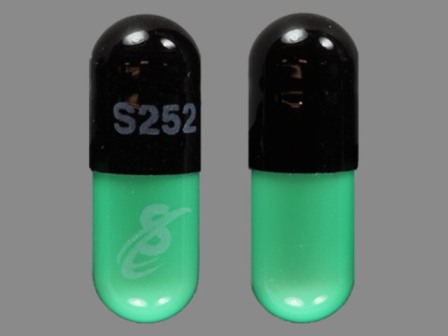 S252 S: (60429-555) Chlordiazepoxide Hydrochloride 10 mg Oral Capsule by Golden State Medical Supply, Inc.