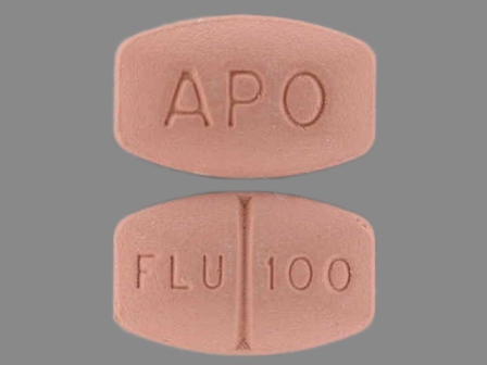 APO FLU100: (60429-760) Fluvoxamine Maleate 100 mg Oral Tablet by Golden State Medical Supply, Inc.