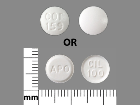 cor 159: (60429-763) Cilostazol 100 mg Oral Tablet by Stat Rx USA LLC