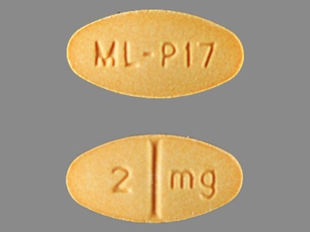 2 mg ML P17: (60429-954) Doxazosin (As Doxazosin Mesylate) 2 mg Oral Tablet by Golden State Medical Supply, Inc.