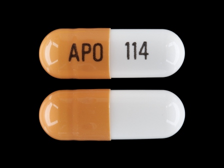 APO 114: (60505-0114) Gabapentin 400 mg Oral Capsule by Apotex Corp.