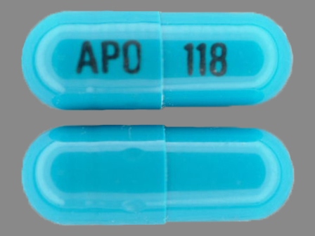 APO 118: (60505-0118) Terazosin 10 mg Oral Capsule by Blenheim Pharmacal, Inc.