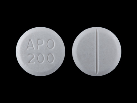 APO 200: (60505-0183) Carbamazepine 200 mg Oral Tablet by Apotex Corp.