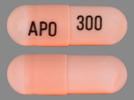 APO 300: (60505-2504) Lico3 300 mg Oral Capsule by Apotex Corp