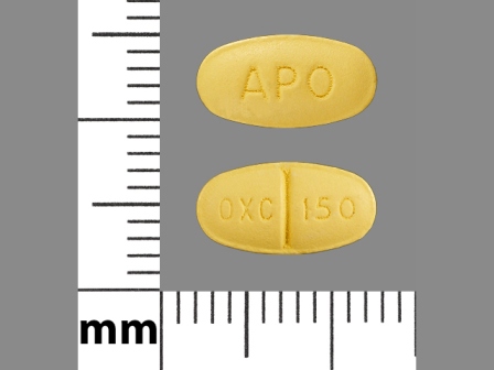 OXC 150 APO: (60505-2534) Oxcarbazepine 150 mg Oral Tablet by Apotex Corp.
