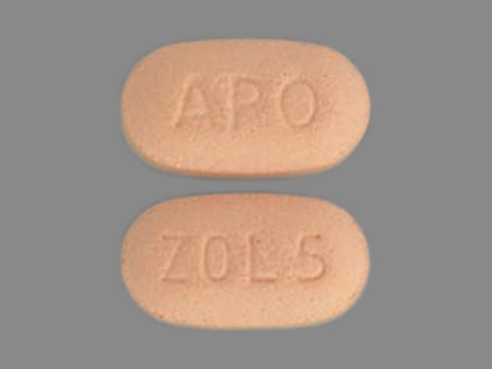 APO ZOL 5: (60505-2604) Zolpidem Tartrate 5 mg Oral Tablet by Cardinal Health