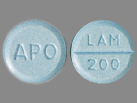 LAM 200 APO: (60505-2680) Lamotrigine 200 mg Oral Tablet by Apotex Corp